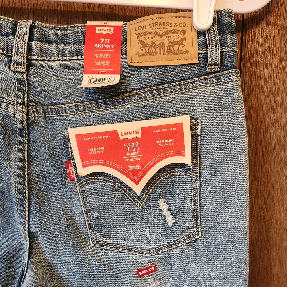 Levi's 711 skinny sz.16 regular - Picture 3 of 4